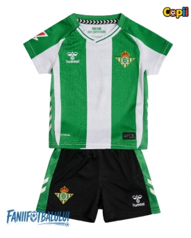 Real Betis Echipament de Fotbal Replică 2025-26 Copii Acasa (+ Șorturi)